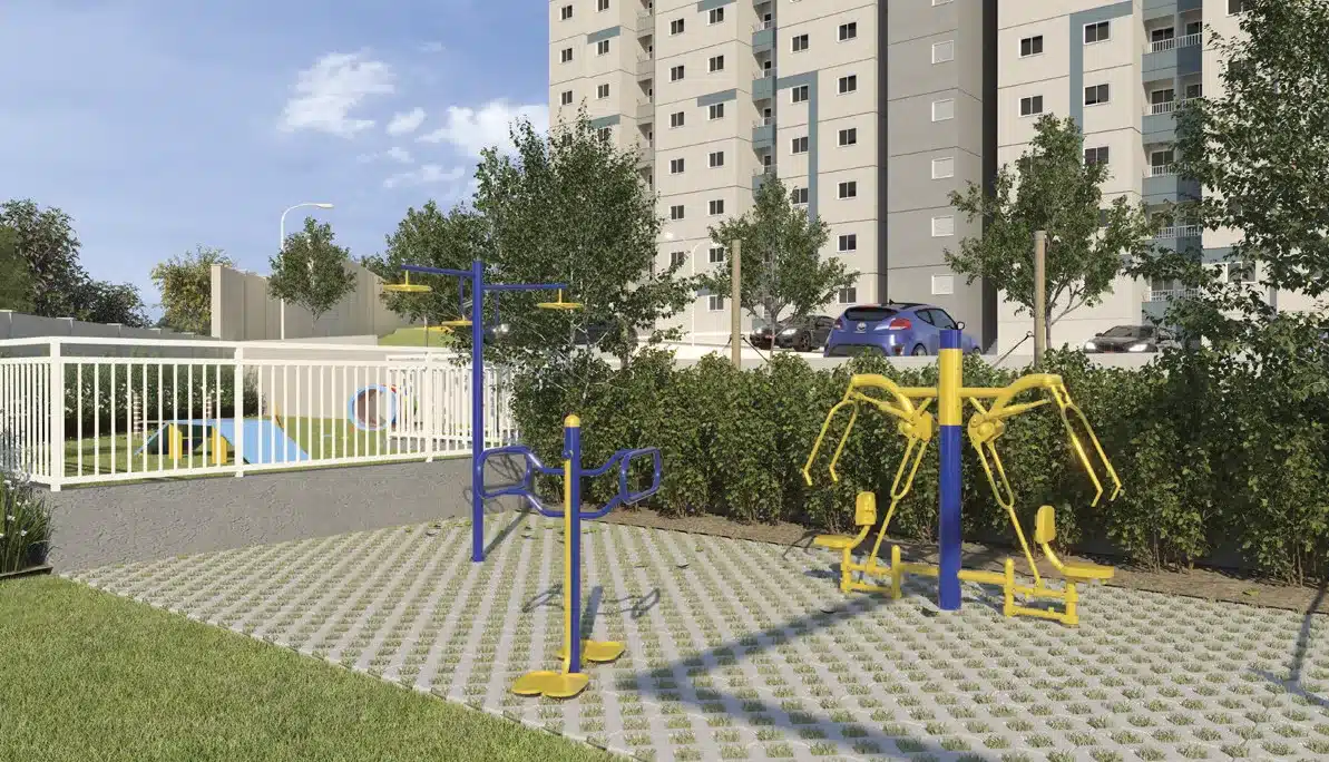 Apartamento 2 dormitórios Jardim de Cresci - fitness