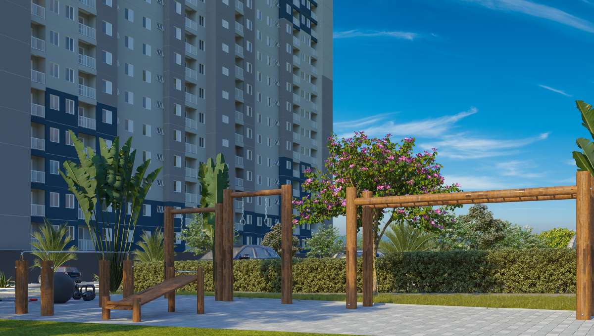 Apartamento 2 quartos no Parque Fehr - espaço fitness