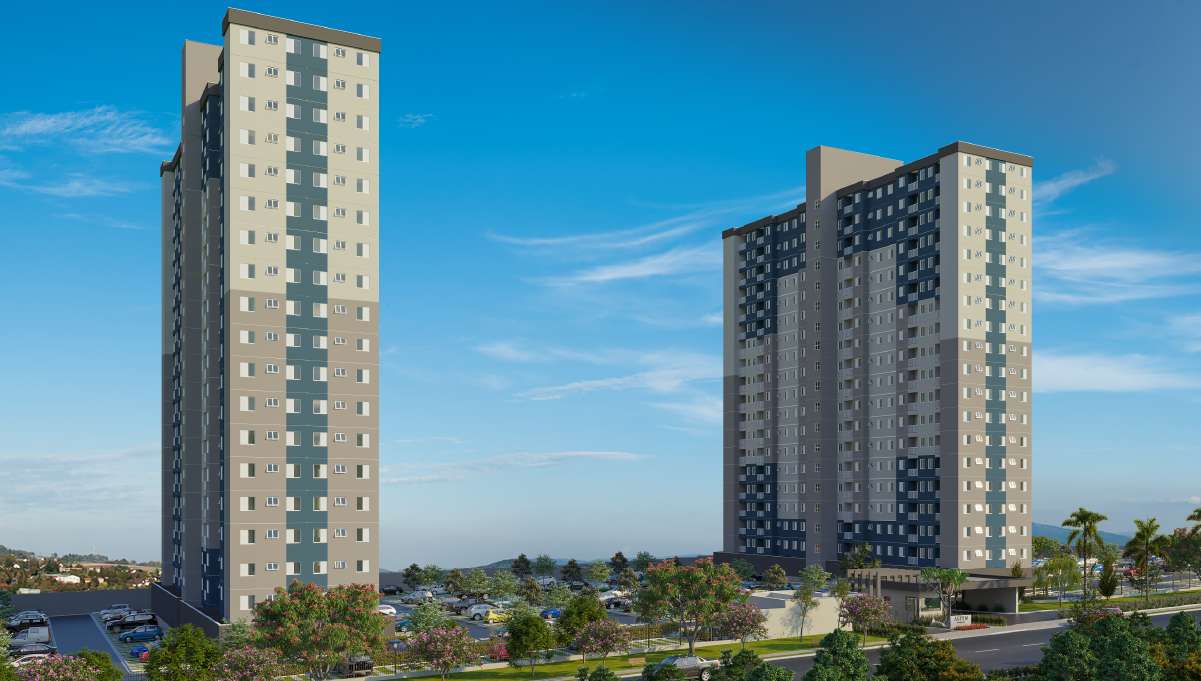 Apartamento 2 quartos no Parque Fehr - torres