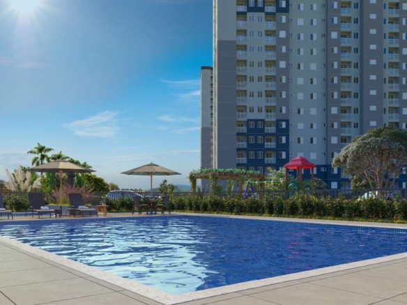 Apartamento 2 quartos no Parque Fehr - piscina