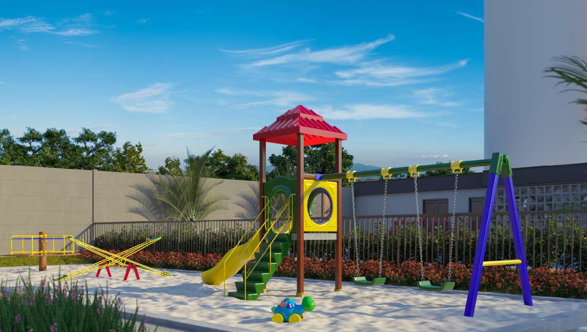 Apartamento 2 quartos no Parque Fehr ´playground