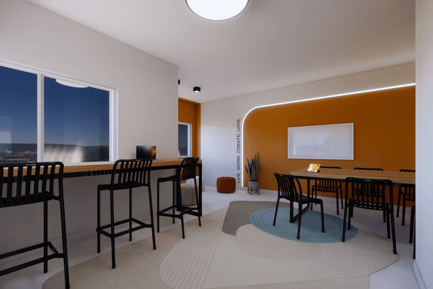 Apartamento 2 dormitórios no Cidade Jardim - Espaço de coworking