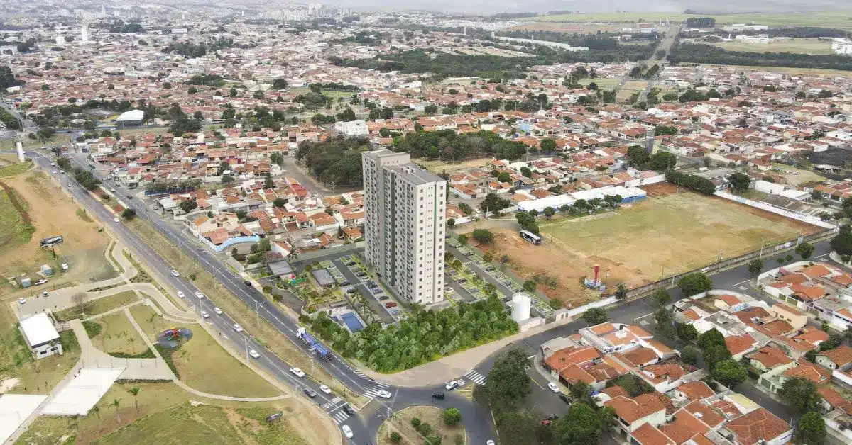 Apartamento 2 quartos na Miguel Petroni - perspectiva aérea