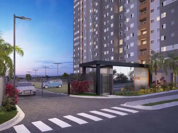 Apartamento 2 quartos na Vila Nery - Portaria