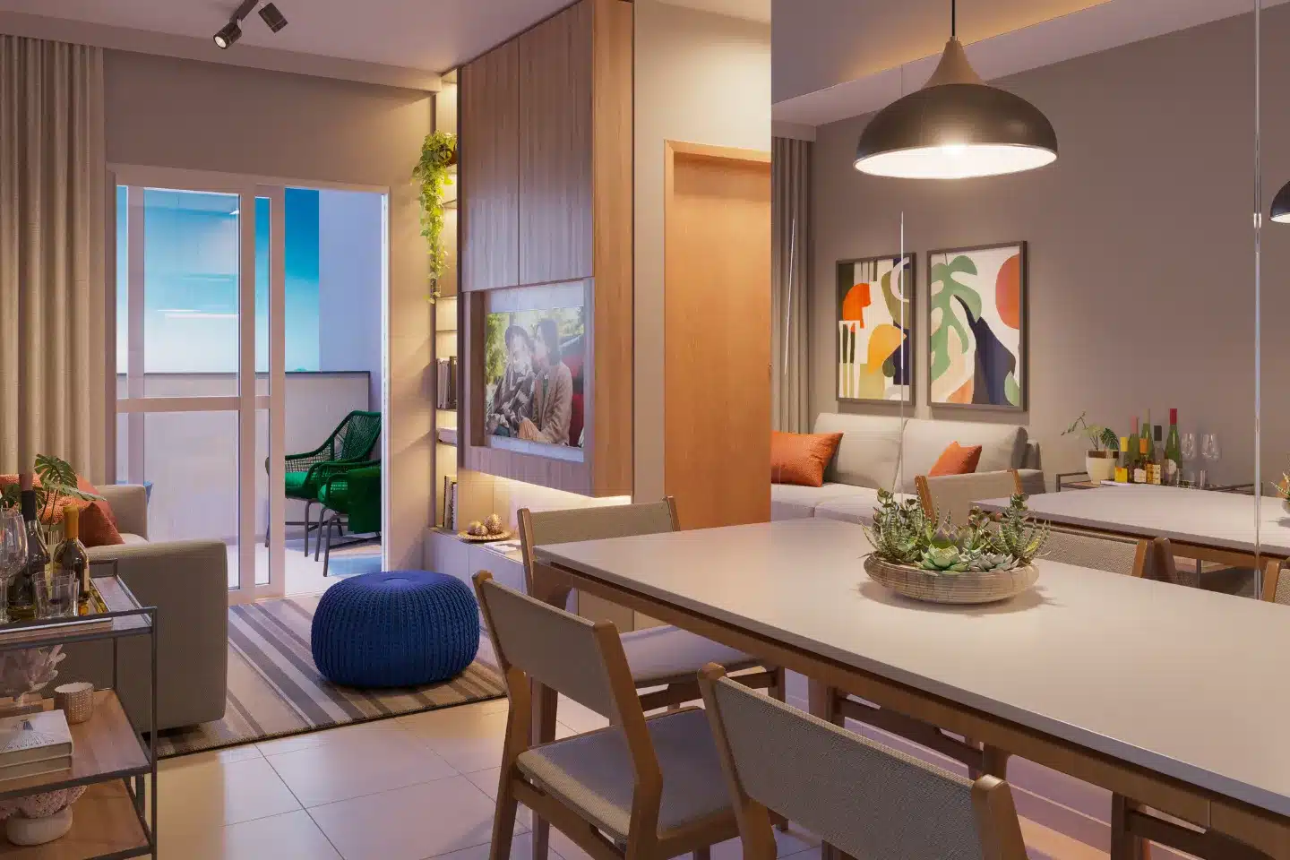 Apartamento 2 quartos na Vila Nery - Sala